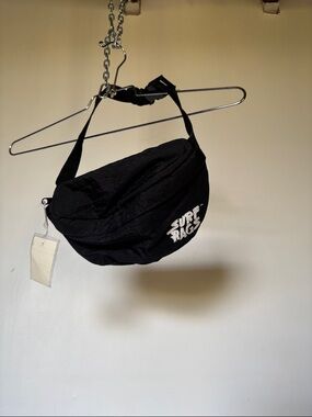 Black Surf Rags Vintage Bum Bag